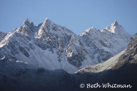 Laya Mountains in Bhutan