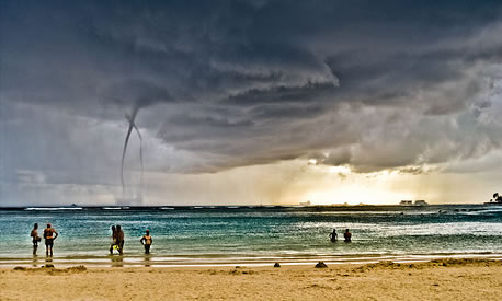 Water Spout in Hawaii