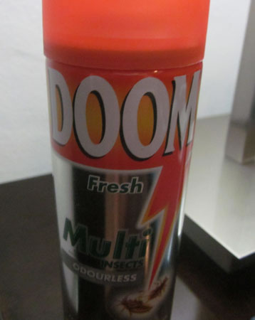 Doom insect repellant