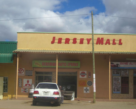 Jersey Mall in Lusaka Zambia