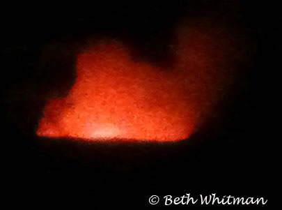 Volcano Glow Hawaii Island