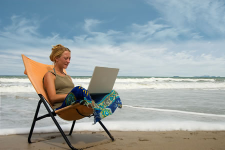 Woman on Beach