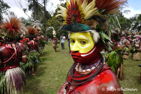 Woman at Mt. Hagen Singsing