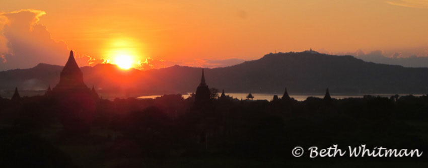 Bagan Sunset in Myanmar