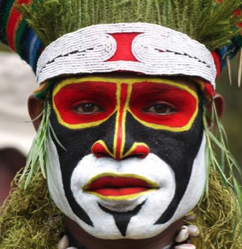 Papua New Guinea Tribesman