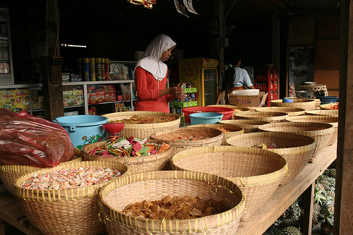 Indonesian Market Stall