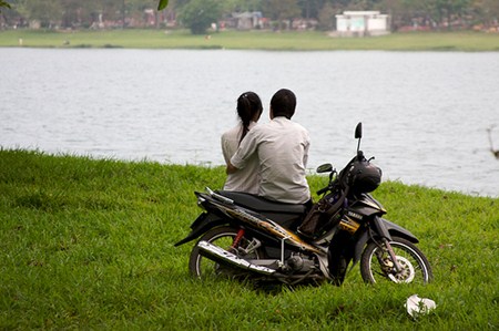 Motorbike Couple