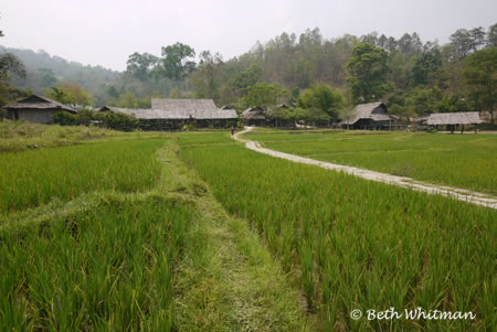 Hill tribe Village in Chiang Mai
