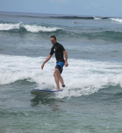 Jon Surfing