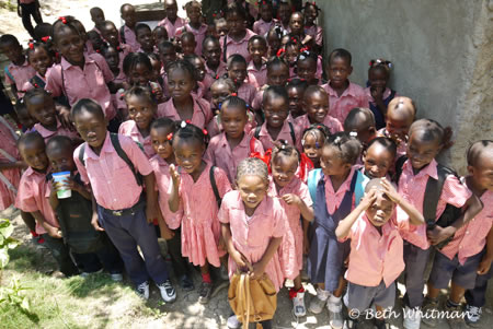 School Kids in Haiti