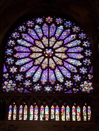 Saint Denis Stained Glass Windows