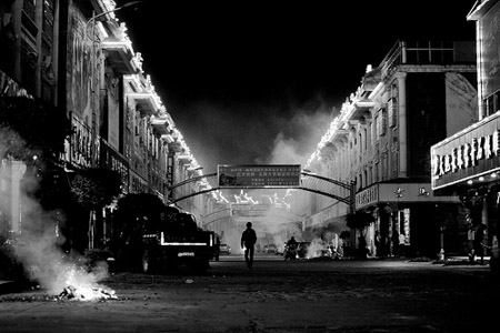 Lit Torches in Yunnan