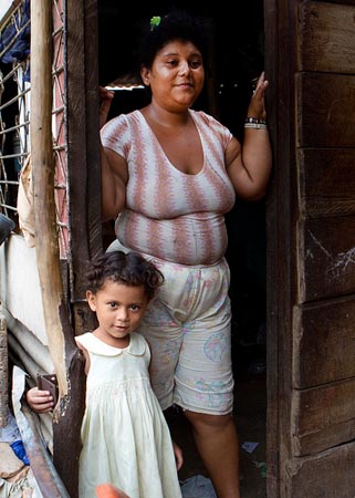 Nicaraguan Mother and Daughter