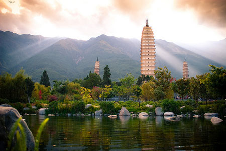 Three Pagodas of Dali
