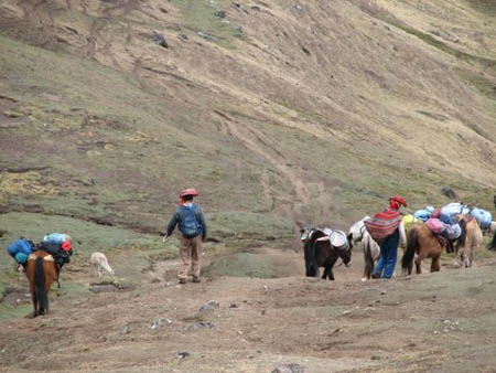 Hiking in Peru