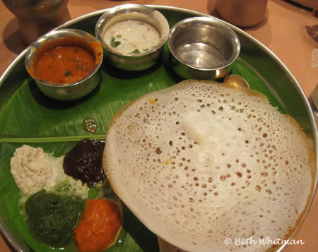 India Thali Plate
