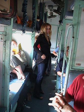 Train travel in India