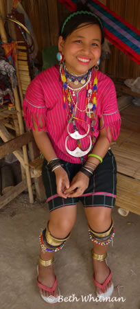 Hill Tribe Girl in Thailand