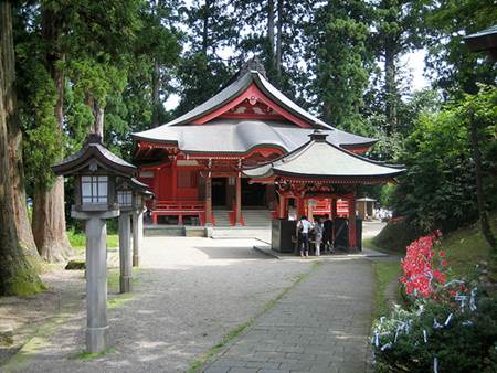 Shrine at Mt. Haguro