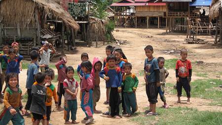 Lao Village Children