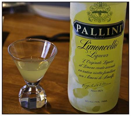 Limoncello Liqueur