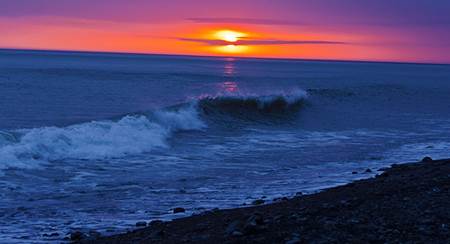 Sunset at the Lost Coast