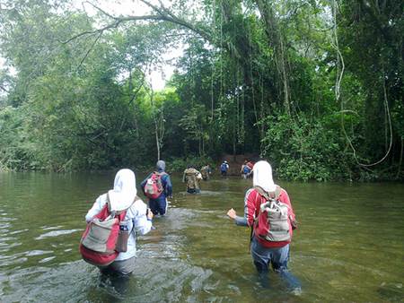 Trail to Actun Tunichil Muknal