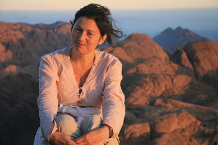 Woman on Mount Sinai