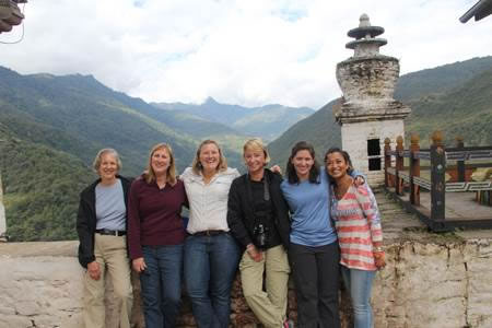 women's group to Bhutan
