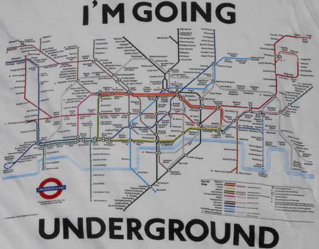 London Underground Map Shirt