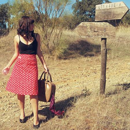 Woman Looking at Street Signages