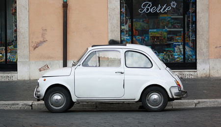Car in Rome