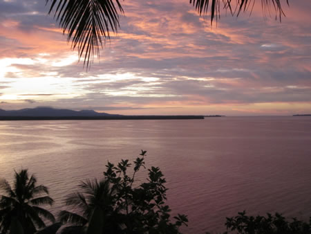 Papua New Guinea Sepik Sunset