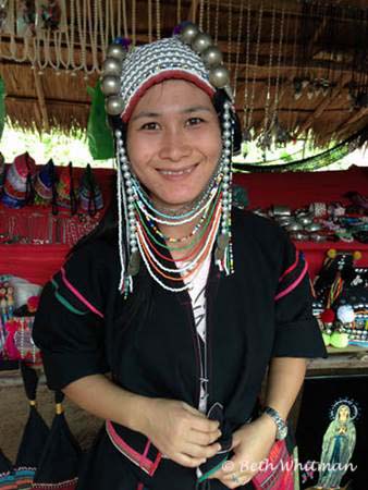 Ahka Woman in Northern Thailand