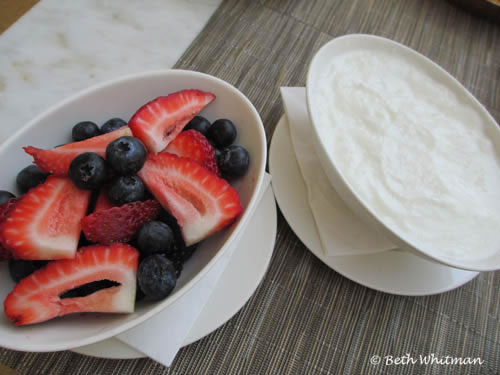Fruit and Yogurt