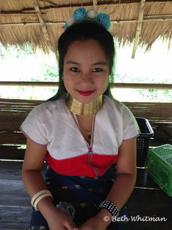 Longneck Woman in Northern Thailand