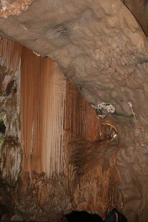 Inside Cueva del Rio Talgua