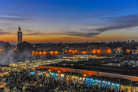 Djemaa el Fna at Night