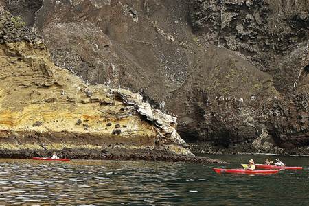 Kayaking Around Isabela Island
