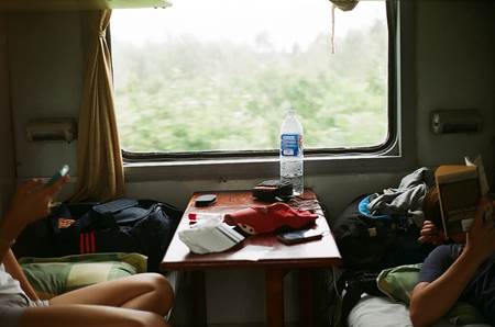 Vietnam Train Cabin