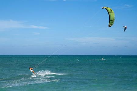 Kiteboarding