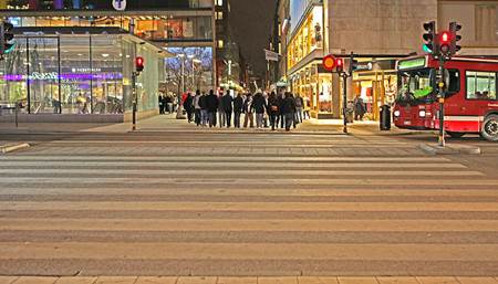 Sweden Crosswalk