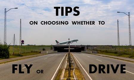 Flying vs driving