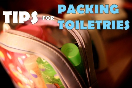 How to Pack Toiletries