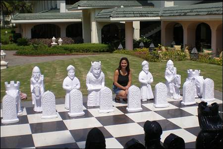 Goa Outdoor Chess Board