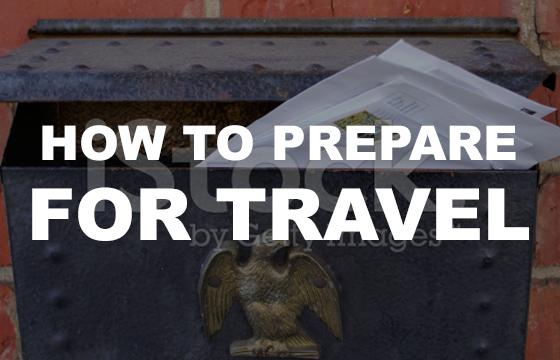 How to Prepare for Travel