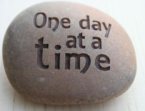 one day at a time
