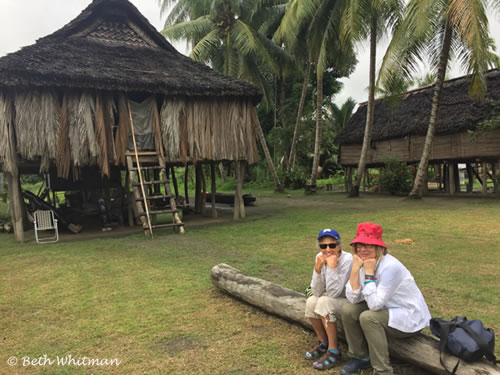 Sepik River guest house