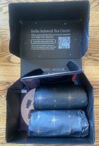 Magic Hour Tea box Interior