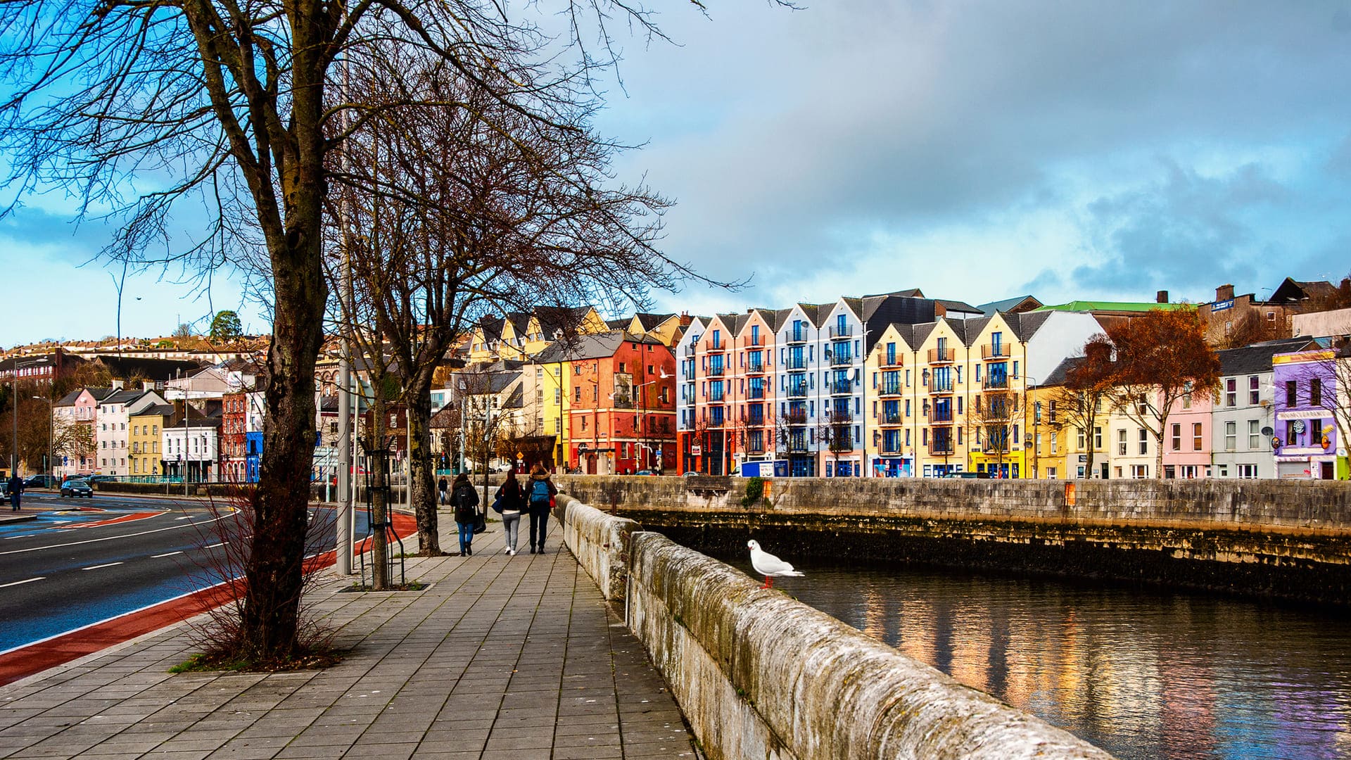 River Lee in Cork Ireland